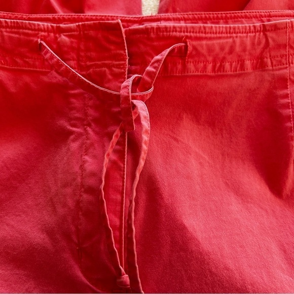 Talbots Capri Pants Coral Pink Stretch Cropped Straight Leg 16W Petite - Picture 14 of 15